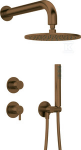 Potinkinis du&scaron;o komplektas Deante Silia NQS_C9YK, Brushed bronze