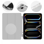 OBAL:ME MistyTab dėklas skirtas iPad Air (2020/2022/2024/2025)/iPad Pro 11 (1/2/3/4) juodos spalvos Light Gray
