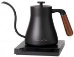 Elektrinis virdulys CHiATO flowPLAY Gooseneck, 0.6 l &ndash; Juodas