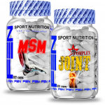 Fen Sport Nutrition FEN Joint Complex + FEN MSM, 2 vnt po 120 kaps. (Rinkinys sausgyslėms, rai&scaron;čiams, sąnariams)