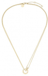 Rosefield Auksu padengtas vėrinys su Swarovski kristalais &bdquo;Love Connection&ldquo; JNLCG-J1315
