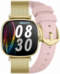 I&scaron;manusis laikrodis DAMSKI GRAVITY GT32-1 - ROZMOWY BLUETOOTH, DODATKOWY PASEK (sg047a)