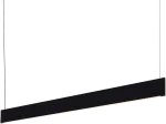 Pakabinamas &scaron;viestuvas 24W LED pakabinamas linijinis &scaron;viestuvas STEEL, juodas, 3000K, &scaron;viestuvai gali būti jungiami į liniją, 368818