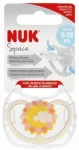 Nuk SILIKONINIS ČIULPTUKAS "SPACE SUN" 6&ndash;18 MĖN., 1 VNT.