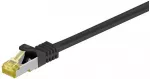 Goobay RJ45 tinklo kabelis CAT 6A S/FTP (PiMF), 500 MHz, su CAT 7 neapdorotu kabeliu, juodas, 20m, 20 m, Cat7, S/FTP (S-STP), RJ-45, RJ-45, juodas
