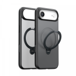 Dėklas Torras Ostand Q3 Spin, juodos spalvos – Apple iPhone 17 Air