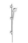 Hansgrohe Du&scaron;o rinkinys MySELECT S Multi, 65 cm, chromas/baltas
