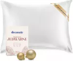 Dreamzie &scaron;ilkinė pagalvės užvalkalas, 100% morinis &scaron;ilkas, dvipusis, 19 momme, Oeko-Tex