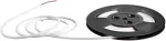 6W/m LED FLEX juosta, 120LED/m, 3000K, IP65, 24V, 5m ritė
