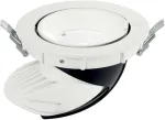 20W LED įleidžiamas &scaron;viestuvas DELTA, baltas, 4000K