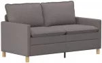 Sofa Sofos komplektas 2 vnt. Taupe Audinys