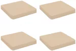 4 dalių sėdynės pagalvėlės VUGHT 4 pcs 100% poliesteris Kreminė