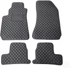 Kilimėliai QuiltyMats ALFA Romeo BRERA 2005-2010 (4 vnt.), Juodas-Juodas /11-14