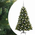 Dirbtinė kalėdinė eglutė su rutuliuku 150 cm 150 LED