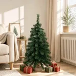 Mini Kalėdų medis 90 cm PVC Žalia
