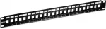 TRENDnet Patchpanel 24-Port leer, abgew Keystone 2Stk 19" 1U