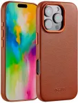 Accezz MagSafe odinis nugarėlės dėklas, skirtas iPhone 16 Pro &ndash; Sienna Brown