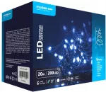 Ap&scaron;vietimo Dekoracija - Lampki Choinkowe Modee 20M 200LED &Scaron;alta Balta IP44