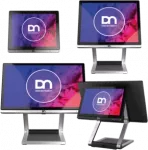 Monitorius Diebold Nixdorf D1150, 38.1 cm (15), Projected Capacitive, USB, USB-C, sidabrinis