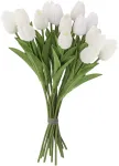 Bloomingville - Tulip Bouquet - Baltas - 30 cm