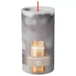 Candle. cylindrical Bolsius Carrara Pilkas. 13/6.8 cm