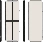 >>>Airtrack REBEL PRO 300x100x10 gimnastikos ir akrobatikos takelis - juodas