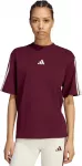 Moteri&scaron;ki mar&scaron;kinėliai adidas Essentials 3-Stripes Boyfriend bordinė KX0793 (L)