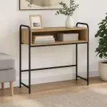 Konsolinis stalas Artisano ąžuolo 90 x 33 x 80,5 cm