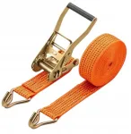 Transportavimo diržas 10m/50mm 4000 kg, oranžinis, tvirtas