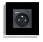 Bseed Stiklinis vienvietis usb a+c lizdas quick charge 20w qc 3.1a kontaktas 16a