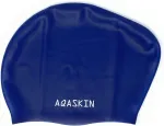 Aqaskin profesionalūs plaukimo ausinukai ilgi bi-lastic silikoniniai ausinukai didmeninė nuolaida suaugusiems ir paaugliams unisex kiekis: 1-25-50-100 vienetų (tamsiai mėlyna)