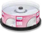 Philips Dvd-r didelės spartos diskai (4.7 Gb / 120 minučių vaizdo įra&scaron;o, 1-16x greitis, 25 vnt. dėžutė)