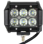 Darbinis &scaron;viestuvas 6 led panelis 18w cree halogenas 12v 24v
