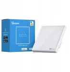 Sonoff T2eu3c-tx jutiklinis &scaron;viesos jungiklis Wifi Rf 433 3 kanalų valdiklis
