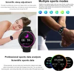 Zpimy 1.43 colio amoled i&scaron;manusis laikrodis moterims su telefono funkcija, 5 atm atsparus vandeniui fitneso laikrodis vyrams su žibintuvėliu, pedometru, &scaron;irdies ritmo spo2, sportinis aktyvumo sekiklis, skirtas android ios (mėlynas)
