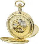 Eichm&uuml;ller Since 1950 ki&scaron;eninis laikrodis mechaninis rankinis užvedimas skeletas mechanizmas su grandinėle 8214-01, eleganti&scaron;kas