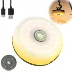 Kempinginis led žibintas-prožektorius su akumuliatoriumi, skirtas stovyklavimui, Usb-c, Ipx4