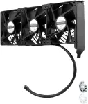 Euroharry grafikos plok&scaron;tės ventiliatorius 3 x 92 mm didelio oro srauto ventiliatorius pci laikiklis au&scaron;intuvas gpu ventiliatorius palaiko 5 v, 7 v, 12 v, palaiko pagrindinės plok&scaron;tės sys_fan sąsają