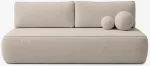 Mebel Elite I&scaron;skleidžiama sofa ARVETO, 207 cm, smėlio spalvos