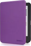Tenano dėklas, skirtas Tolino Shine Color/shine 5(2024)/shine 4(2022) ir Kobo Clara Colour/bw/2e, plonas apsauginis dėklas su automatiniu užmigdymu/pažadinimu (violetinis)