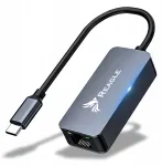 Karta jungiama į tinklą Reagle Przejści&oacute;wka USB-C ETHERNET ADAPTER karta jungiama į tinklą LAN RJ45 2,5Gb/s 2.5G (5905261351807)