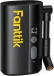 Fanttik X9 Ace Mini dviračio pompa, akumuliatorinis kompresorius, 32s greitai pripučiama elektrinė dviračio pompa, 150 Psi oro pompa su Presta ir Schrader ventiliais, skirta plento, kalnų, elektriniams ir miesto dviračiams