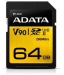 Atminties kortelė ADATA | Premier ONE | UHS-II U3 | 64 GB | SDXC | Flash atminties klasė 10