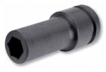 Prailginta &scaron;e&scaron;iakampė smūginė galvutė 27mm 1" Irimo