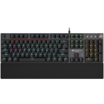 Mechaninė žaidimų klaviatūra Canyon Nightfall CND-SKB7-RU, Black Switch, LED, RU i&scaron;dėstymas