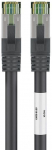 Goobay CAT8.1 S / FTP (PiMF) tinklo kabelis, 3 m, juodas