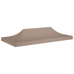 Proginės palapinės stogas, taupe spalvos, 6x3m, 270 g/m&sup2;