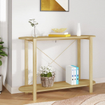 Konsolinis staliukas, 110x38x75cm, apdirbta mediena