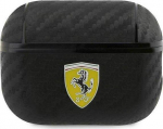 Apple AirPods Pro ausinių dėklas 2 Ferrari On Track PU Carbon (FESAP2CABK) juodos spalvos