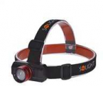 Solight LED įkraunamas priekinis žibintas, 3W, 150lm, priartinimas, ličio jonų, USB